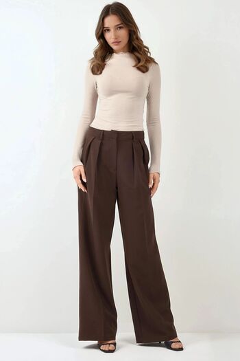 Hiccup Textured round neck long sleeve top