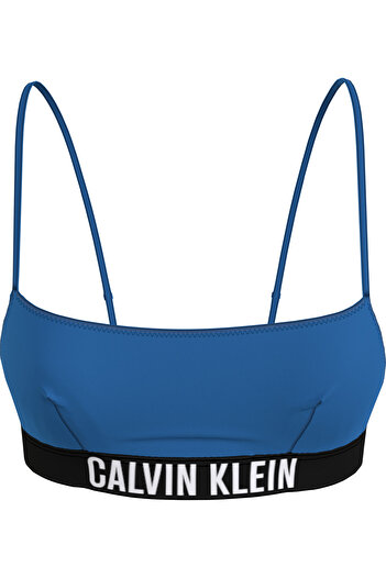 Calvin Klein BRALETTE-RP Kadın Mavi Bikini Üstü