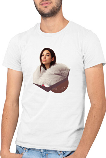 OEM Men's T-shirt Dua Lipa Lady Stream Music Break My Heart