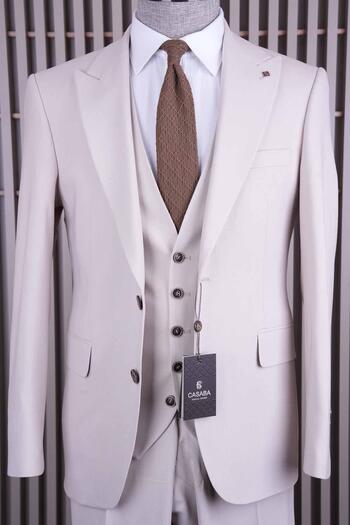CASABA Men's Vest Suit 7426
