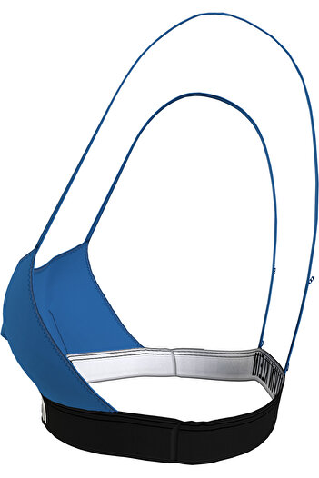 Calvin Klein BRALETTE-RP Kadın Mavi Bikini Üstü