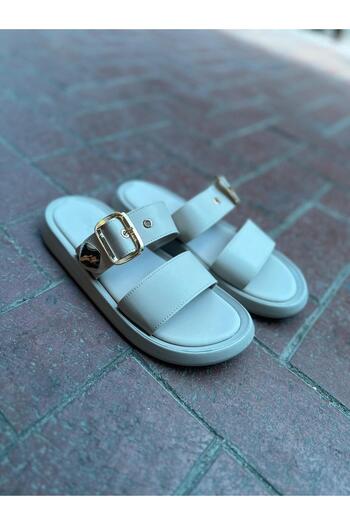 MİSS PARK MODA Banded Women's Slippers