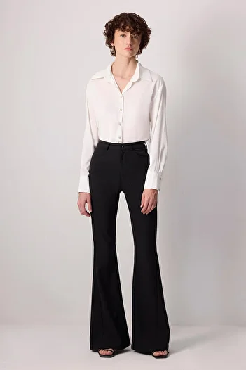 Touché Privé SPANISH BEAN CREPE PANT