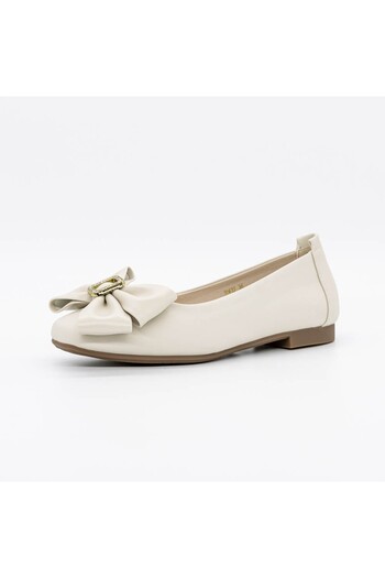 FORMAZIONE Women's Ballerinas 90619 Cream