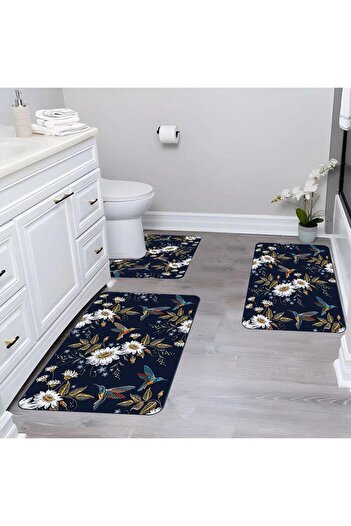 OEM Set of 3 Non-slip Bath Mats 60x90 CBA111