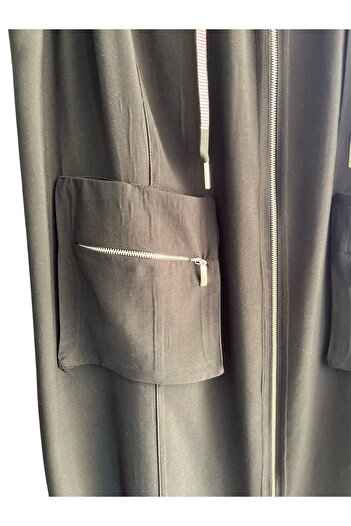 FATMA DANIŞMAN Long Vest with Large Size