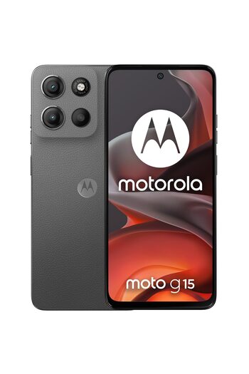 Motorola Moto G15, Dual SIM, 128GB, 4GB RAM, 5200 mAh, Gri Gravity