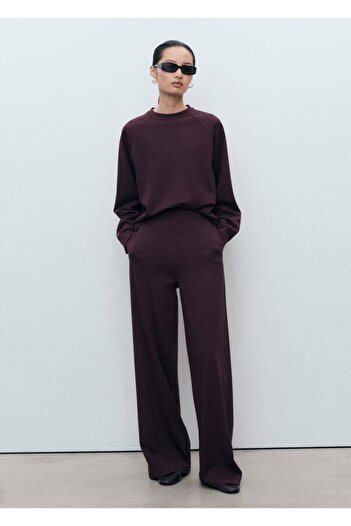 MANGO Woman Bisiklet yaka sweatshirt