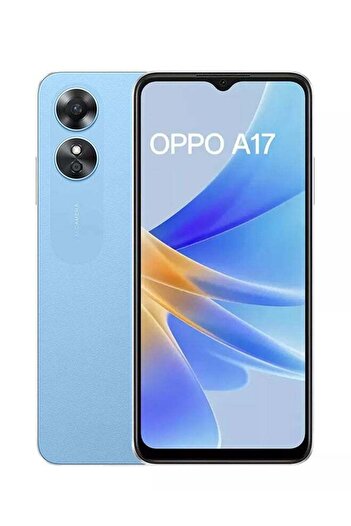 OPPO A17 Dual SIM Lake Blue 4GB RAM 64GB 4G LTE - Middle East Version