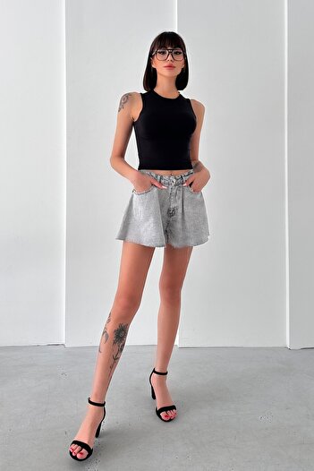 New Now Modal Fabric Crew Neck Sleeveless Body