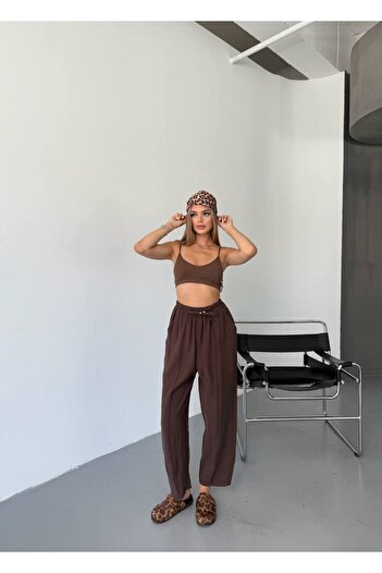 ÇİZGİ Modal Baggy Pants