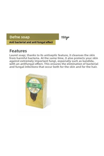 Fitoderman Hair Loss Preventive & Hair Formation Supporting Natural Laurel Care Soap 150 gr