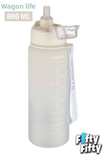 Vagonlife 800 ml Water Bottle - Dual Use, Straw and Comfortable Drinking Sticker, Gift-FFVGN-2352