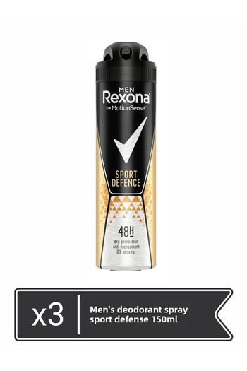 Rexona Rexona Motion Sense Men Αποσμητικό Σπρέι Sport Defence 150ml x 3 τεμάχια