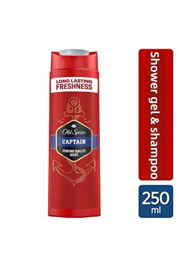 Old Spice Captain Shampoo and Shower Gel 250 ml