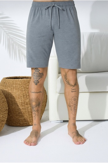 KLY Thin Single Bottom Combed Cotton Shorts