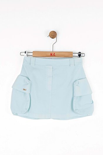nk kids Fusta Cargo Buzunar Albastru