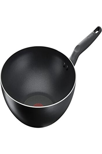 Chefline Die Cast Aluminium Wok Pan with Lid, 28 cm, KSCG28