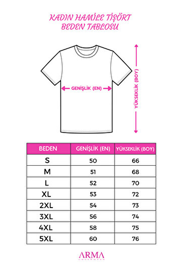Arma Yıldız Cotton Lycra Black Short Sleeve Maternity T-Shirt Comfortable and Breathable Maternity Clothing