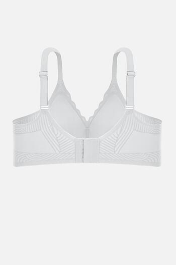Wonna Ghost Laser Cut Seamless Bra Without Underwire - Non-Support - 2807 - Gray