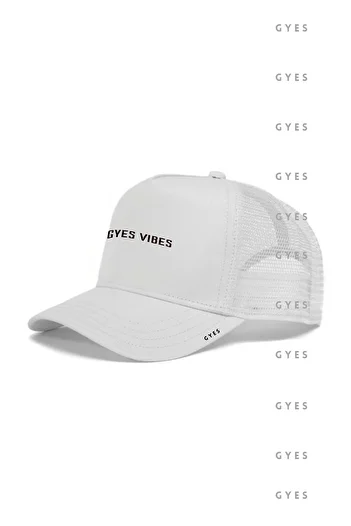 GYES VİBES Unisex Літня сітчаста модель Регульована спортивна кепка на липучці Оригінальна кепка