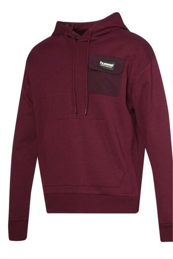 hummel Grayse Hoodie 922400-3858 Claret Red Men's Sweatshirt