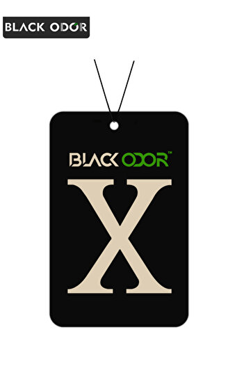 Generic Black Odor X Card Air Freshener –coffee Scent, Long-lasting & Eco-friendly Performance