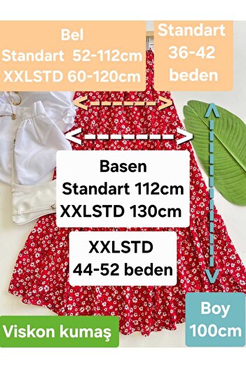 Nefs Colorful Floral Viscose Skirt
