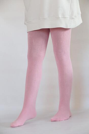 Daymod Меки вискозни детски чорапогащи B.PEMBE