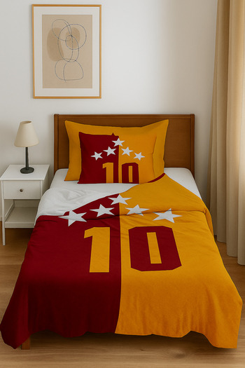 Bebişim Halı Fan Football Single Pique Background Curtain