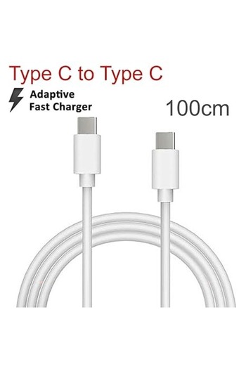 Belkin Boost Charge USB-C to USB-C Cable, 1 m, White