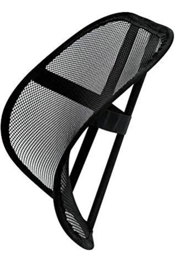 Autokit Mesh Auto Lumbar Support - Mesh Anti-Sweat Backrest - Office Chair Backrest