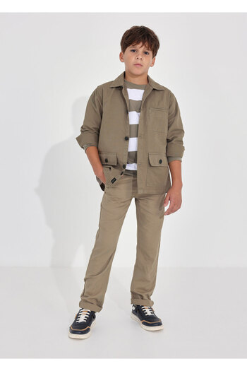 MAYORAL Boy's Safari Shirt Jacket 6114
