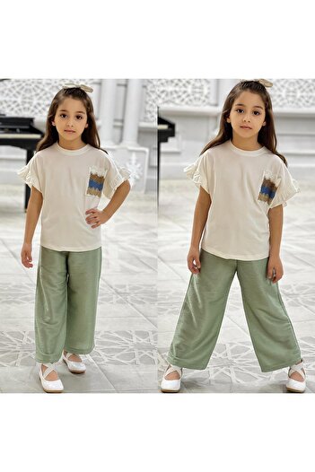 Amur Girls Tracksuit Set & Bottom Top Set