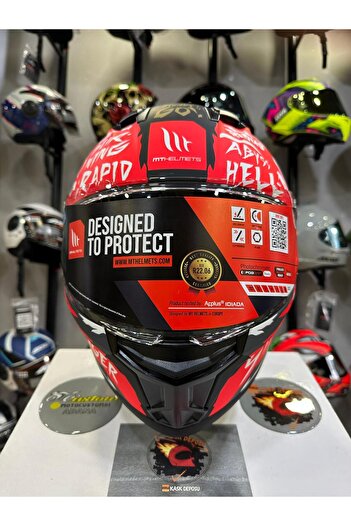MT Helmets Stinger 2 Ardent B5 Mat Kapalı Motosiklet Kaskı