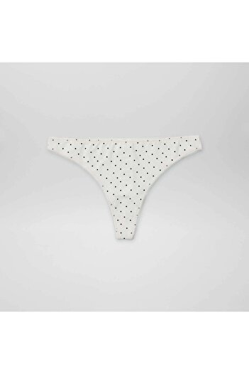 KIABI Pack of 3 cotton tanga briefs BLACK