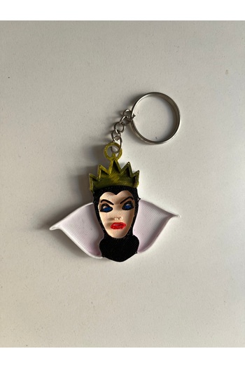 Gonulella Snow White Evil Queen Witch 3D Disney Keychain
