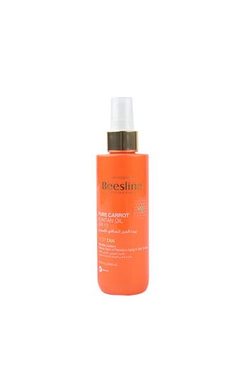 Beesline Pure Carrot Suntan Oil SPF 10 200ml