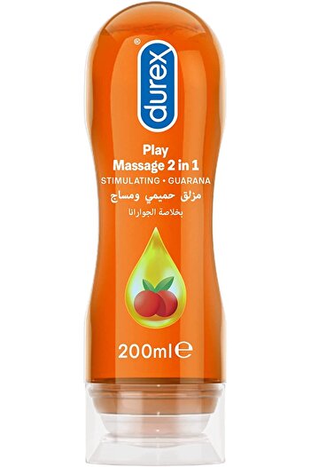 Durex -لعب-2 في-1-تدليك-محفز-لويب-200مل