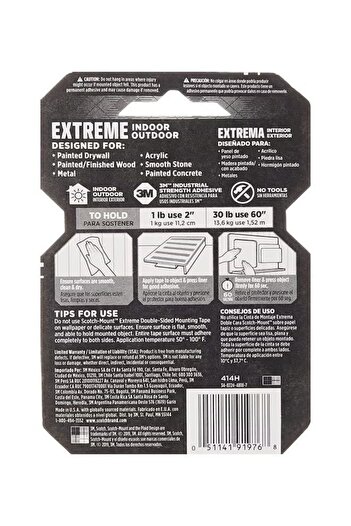 rexa Extreme Double-Sided Mounting Tape Red