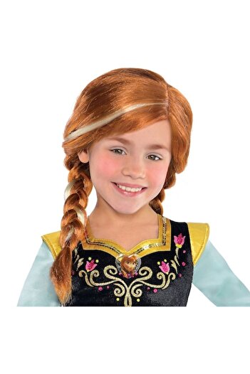 Toys Children's Wig, Princess Anna Frozen Model
