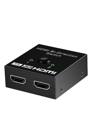 OEM Splitter HDMI Bi-directional, 2x1 / 1x2, Full HD 1080p, 4K UHD, 60 Hz, 3D, Black