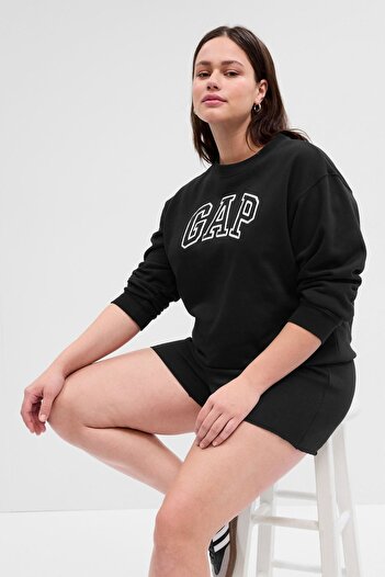 GAP Φούτερ με λογότυπο Crew Neck Fleece