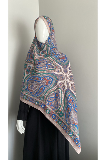 feronis Retro Pattern Soft Shawl