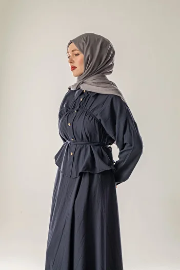 FLEUR SOİE Cotton Shallows Gray
