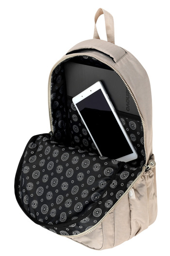 çantamgelsin Set of 2 Luxury Crinkle Fabric High School and Middle School Backpack + Pen Holder, Monkey Keychain Gift