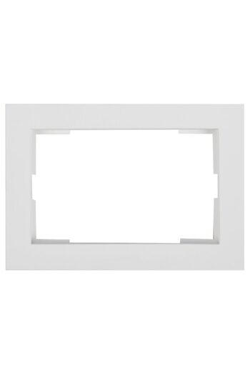 PANASONIC Rama pentru priza dubla Karre Plus 55 Soft Touch Seashell