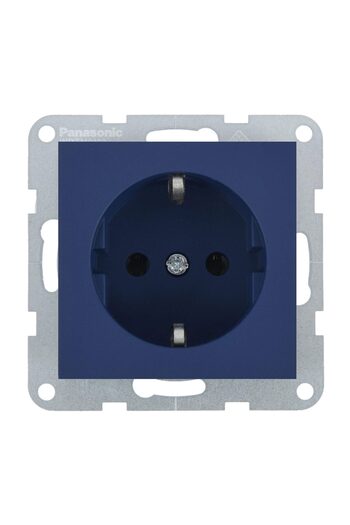 PANASONIC Schuko QC Karre Plus 55 Soft Touch Ocean Socket Mechanism