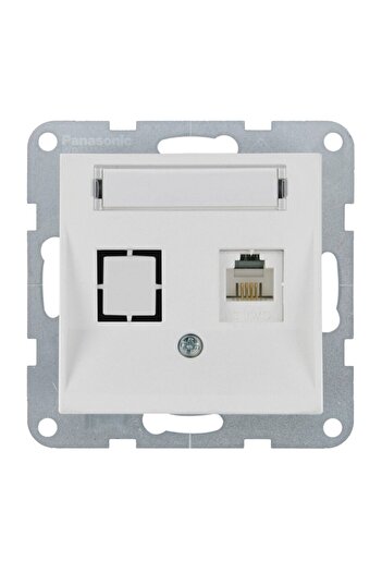 PANASONIC PRIZA TELEFON CAT3 cu ETICHETA MEC. KARRE PLUS 55 SOFT TOUCH SEASHELL