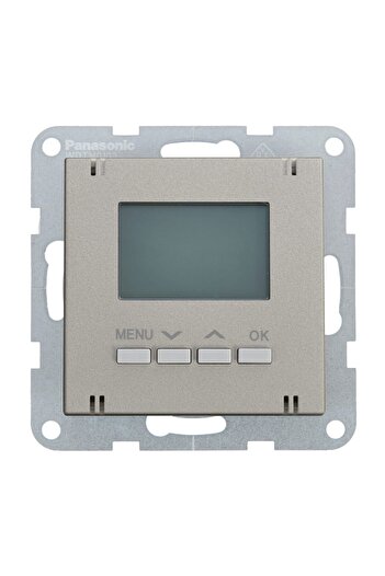 PANASONIC Digital Room Thermostat Mechanism for Heating-Cooling Karre Plus 55 Bronze